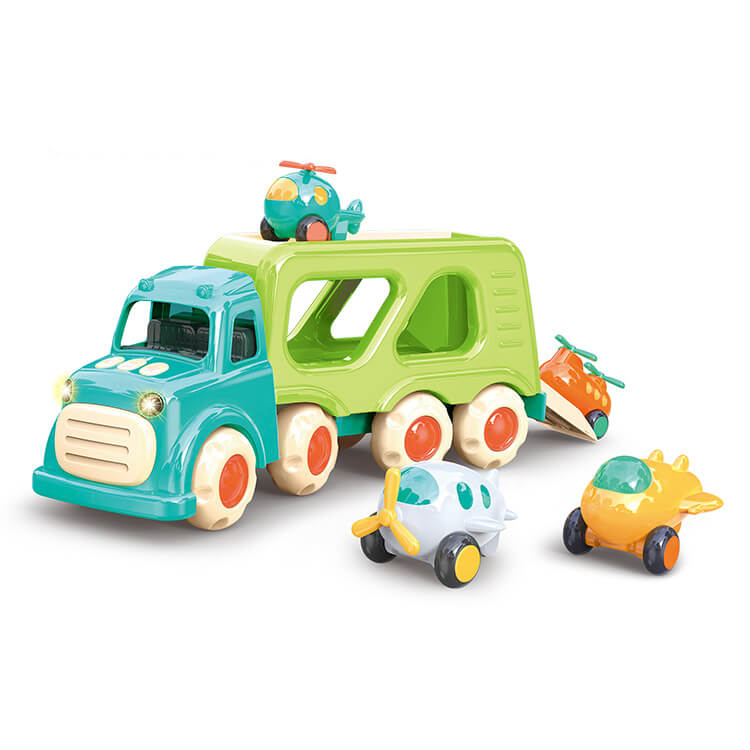 Cartoon Vehicles Playset Transport Car